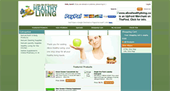 Desktop Screenshot of alboehealthyliving.com